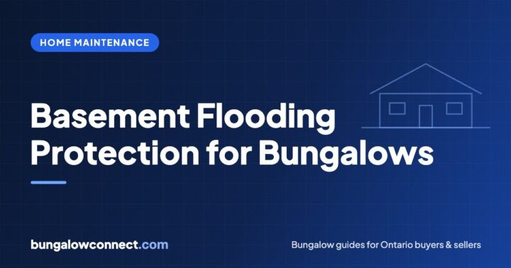 Basement Flooding Protection for Bungalows: Backwater Valves, Sump Pumps and Subsidies – BungalowConnect.com