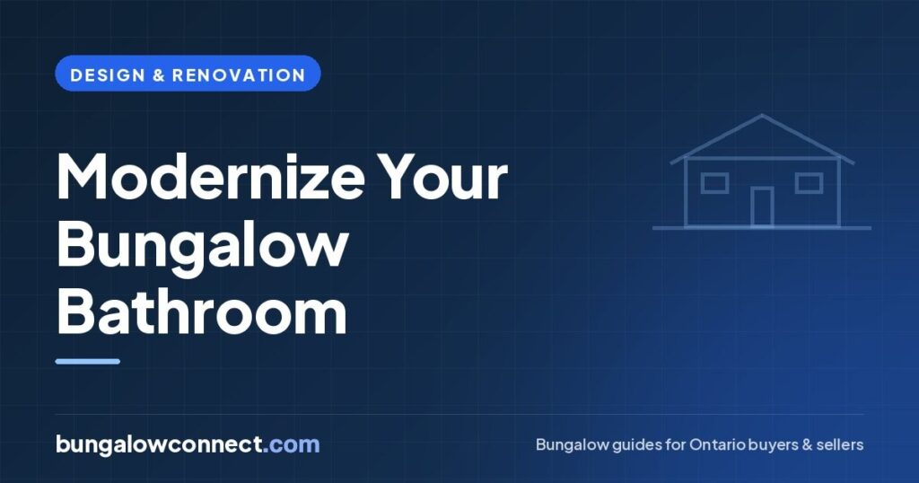 Bungalow Bathroom Renovation: Ideas to Modernize and Gain Space – BungalowConnect.com