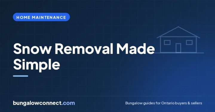 Snow Removal Tips for Homeowners: Driveways, Roofs and Walkways – BungalowConnect.com