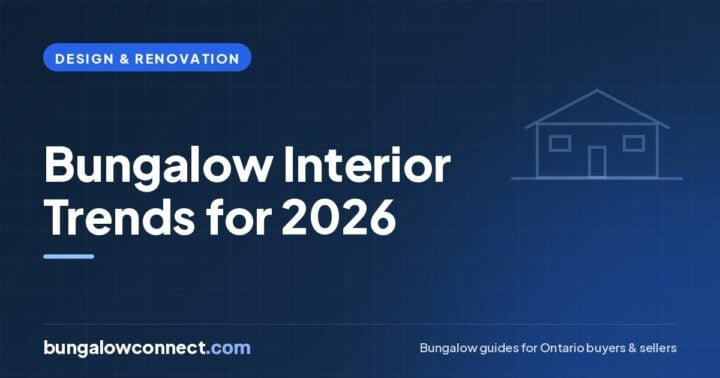 Bungalow Interior Design Trends for 2026: Style Meets Function – BungalowConnect.com