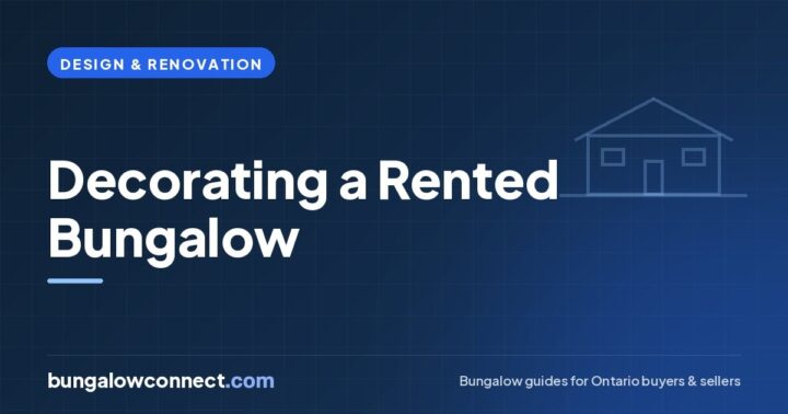 Decorating a Rented Bungalow: Renter-Friendly Ideas That Add Space – BungalowConnect.com