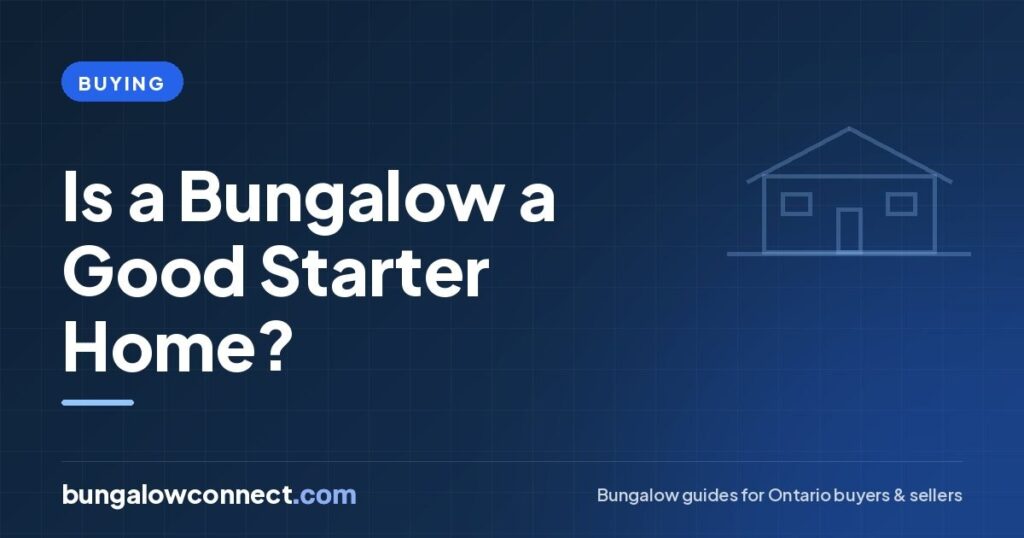 Is a Bungalow a Good Starter Home? Pros, Cons and Costs in 2026 – BungalowConnect.com