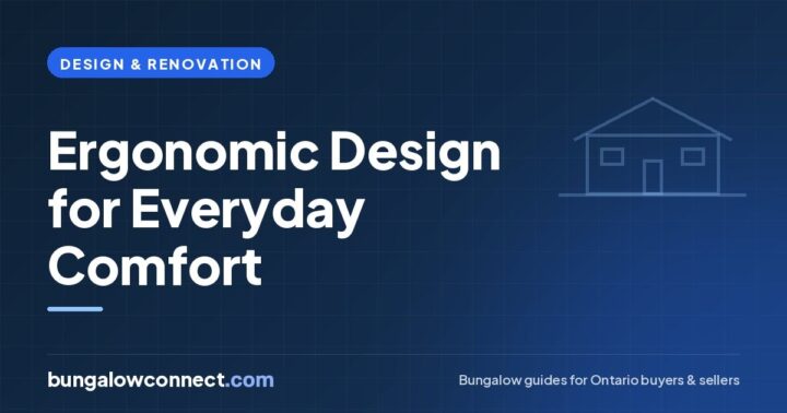 Ergonomic Home Design: How to Make Your Bungalow Easier on Your Body – BungalowConnect.com