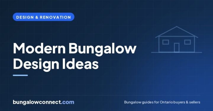 Modern Bungalow Design: Features, Styles and How to Modernize – BungalowConnect.com
