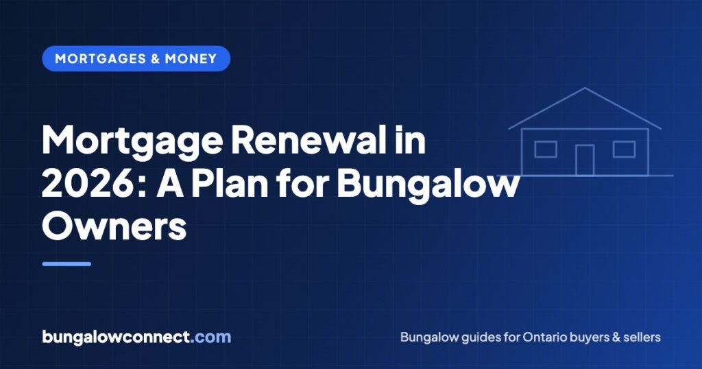 Mortgage Renewal in 2026: A Step-by-Step Plan for Bungalow Owners – BungalowConnect.com