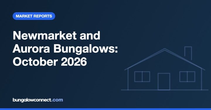 Newmarket and Aurora Bungalow Market Report: October 2026 – BungalowConnect.com