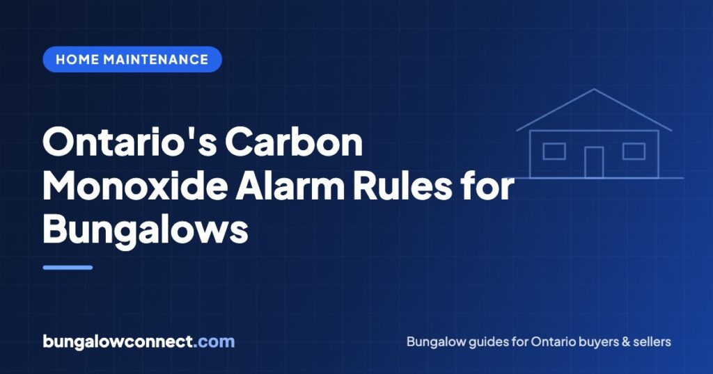 Ontario’s Carbon Monoxide Alarm Rules: A Bungalow Owner’s Checklist – BungalowConnect.com