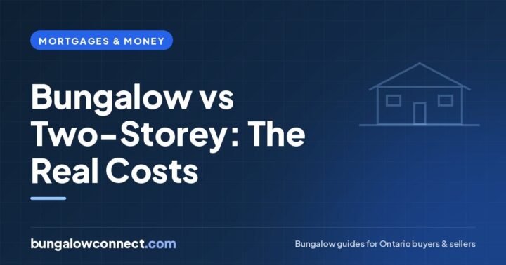 Bungalow vs Two-Storey Cost: What You’ll Really Pay Over Time – BungalowConnect.com