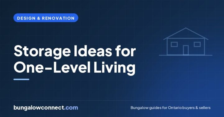 Bungalow Storage Ideas: Organizing Life on One Level – BungalowConnect.com