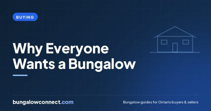 Why Bungalows Are in Demand in Ontario (and Why Supply Is Tight) – BungalowConnect.com