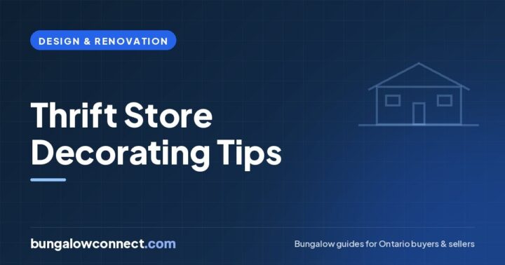 Thrift Store Decorating: How to Furnish a Bungalow for Less – BungalowConnect.com