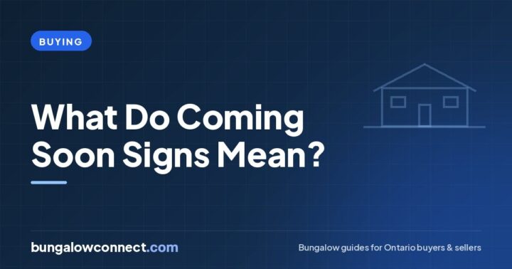 What Do “Coming Soon” and “Exclusive” Signs Mean on a Bungalow? – BungalowConnect.com
